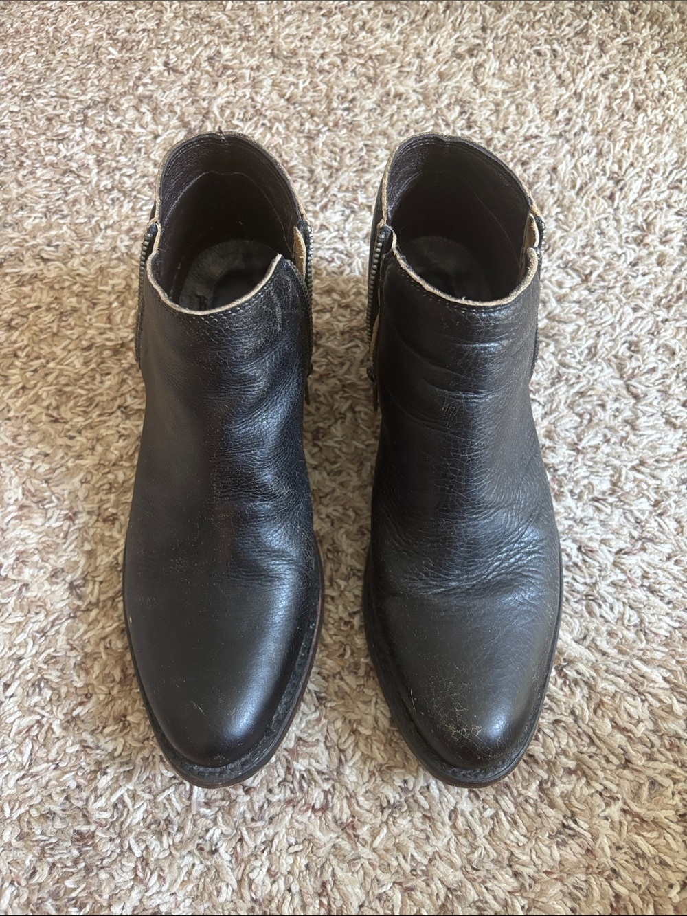 liberty Black Leather Chukka Boots